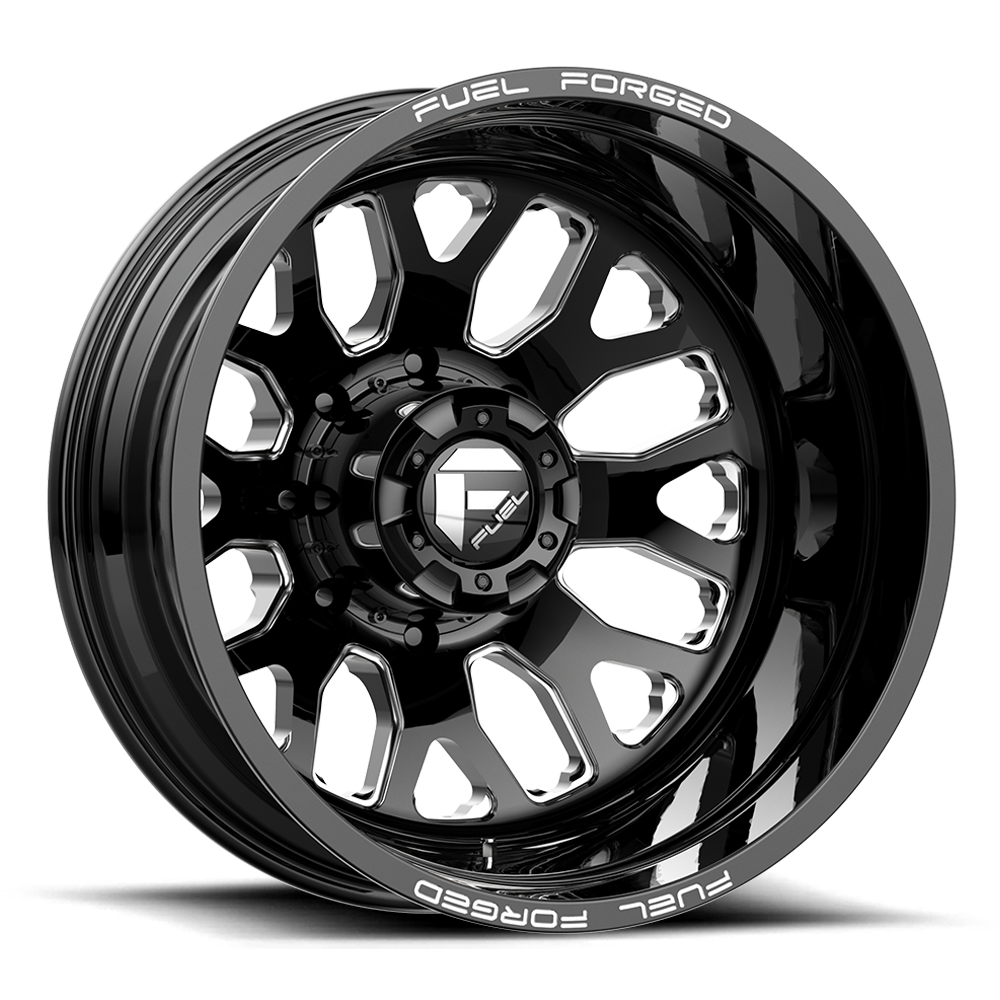 D19 22X8.25 8X6.5 GL-BLK-MIL -240MM