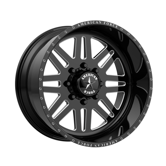 AW09 24X12 6X135 G-BLK MACH -40MM