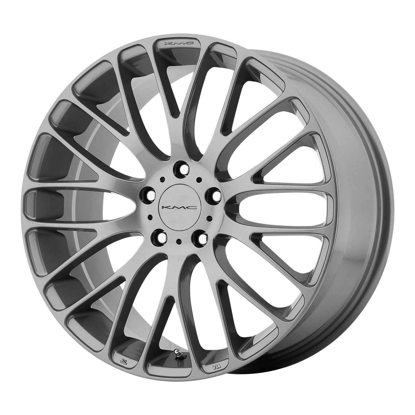 KM693 17X7 5X120 PEARL GRAY 45MM