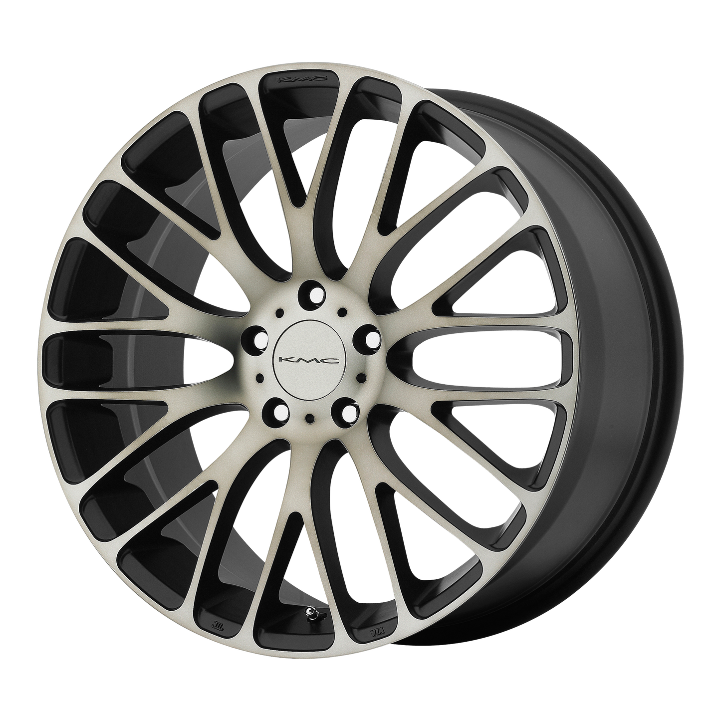 KM693 18X8 5X4.25 S-BLK TINTED 40MM
