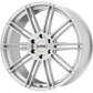 KM707 22X9.5 6X5.5 BRUSHED SLV 30MM