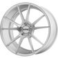 KM709 20X10 5X4.5 BRUSHED SLV 40MM