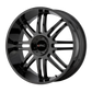KM714 22X9.5 5X4.5/120 G-BLK 30MM