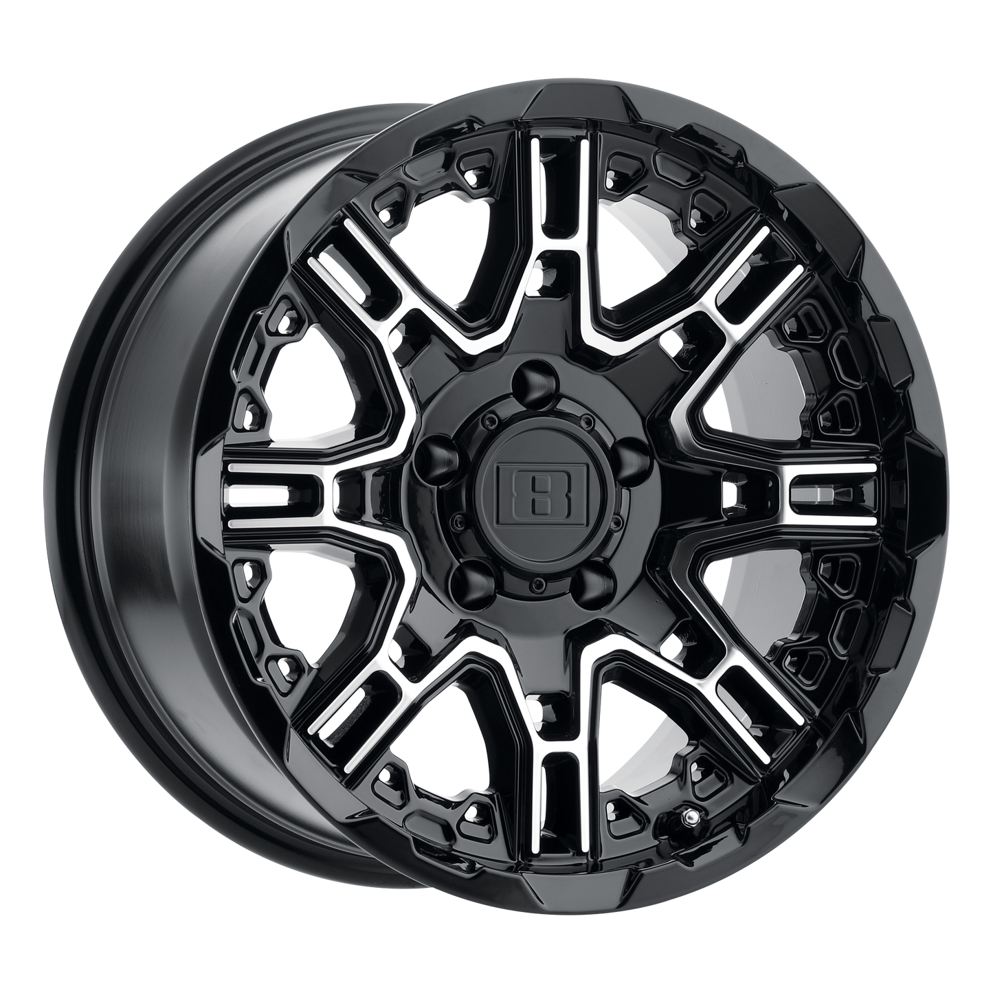 LELST 18X9 6X5.5 G-BK MCH-FC 18MM