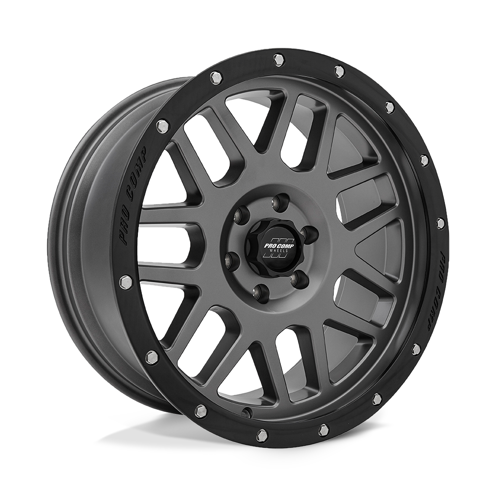 PXA40 17X9 5X5.0 DRK-GRY BLK -6MM