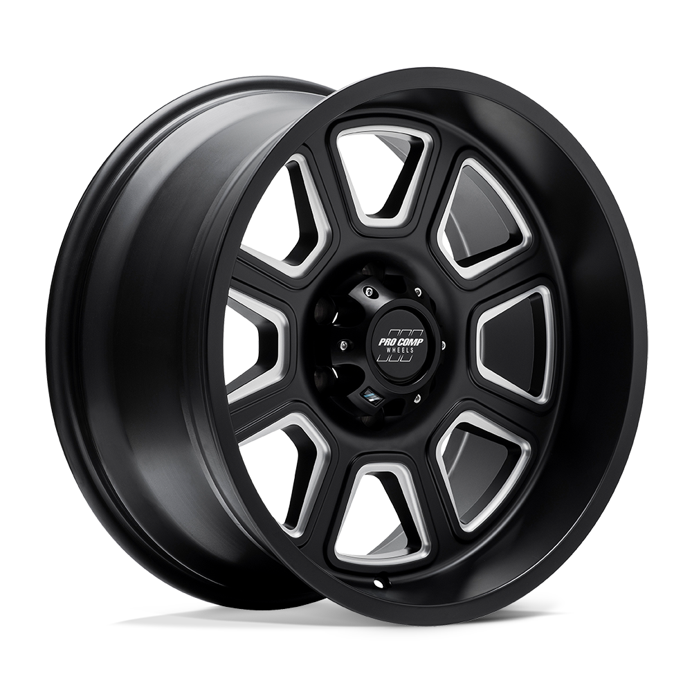 PXA64 17X9 5X5.0 S-BLK MILL -6MM