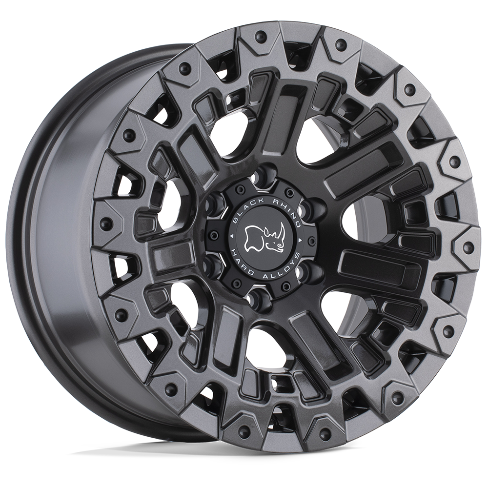 BRZRK 17X9.5 6X5.5 G-GNMTL -18MM