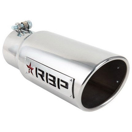 RBP RX-1 Series Polished Dual Badged 4.5" Exhaust Tip