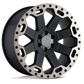 BRWAR 18X9 8X180 M-BLK-MCH-DDTLP -12MM